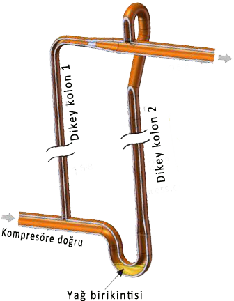 &Ccedil;ifte Kolon Uygulama Şeması